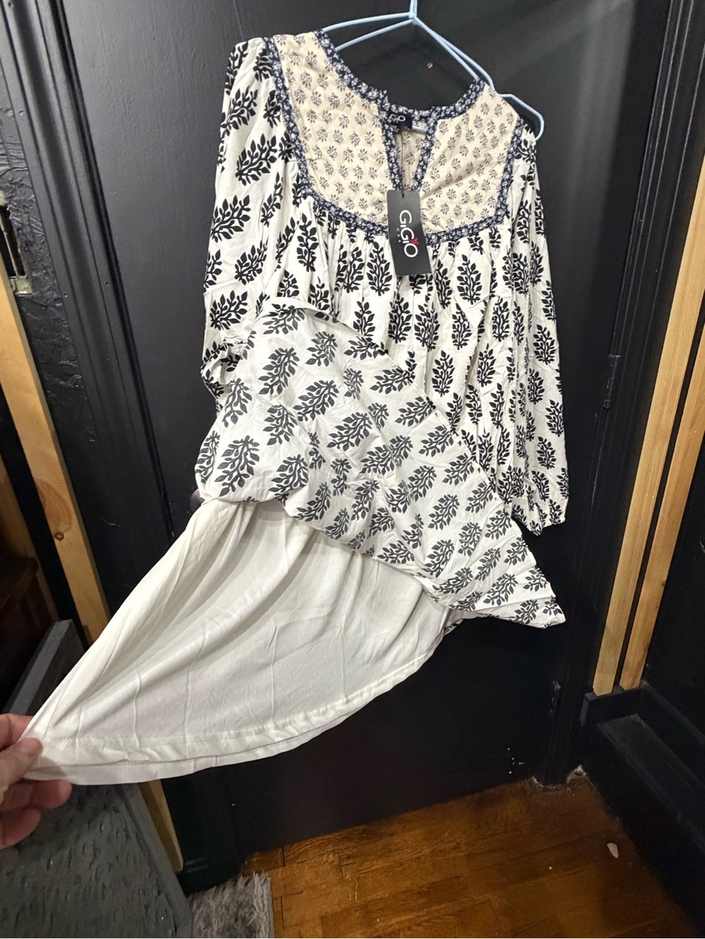 NWT Gigio Cotton Printed Dress - Picture 6 of 16